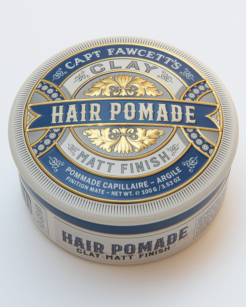 Pomada Clay Acabado Mate Captain Fawcett – vista
