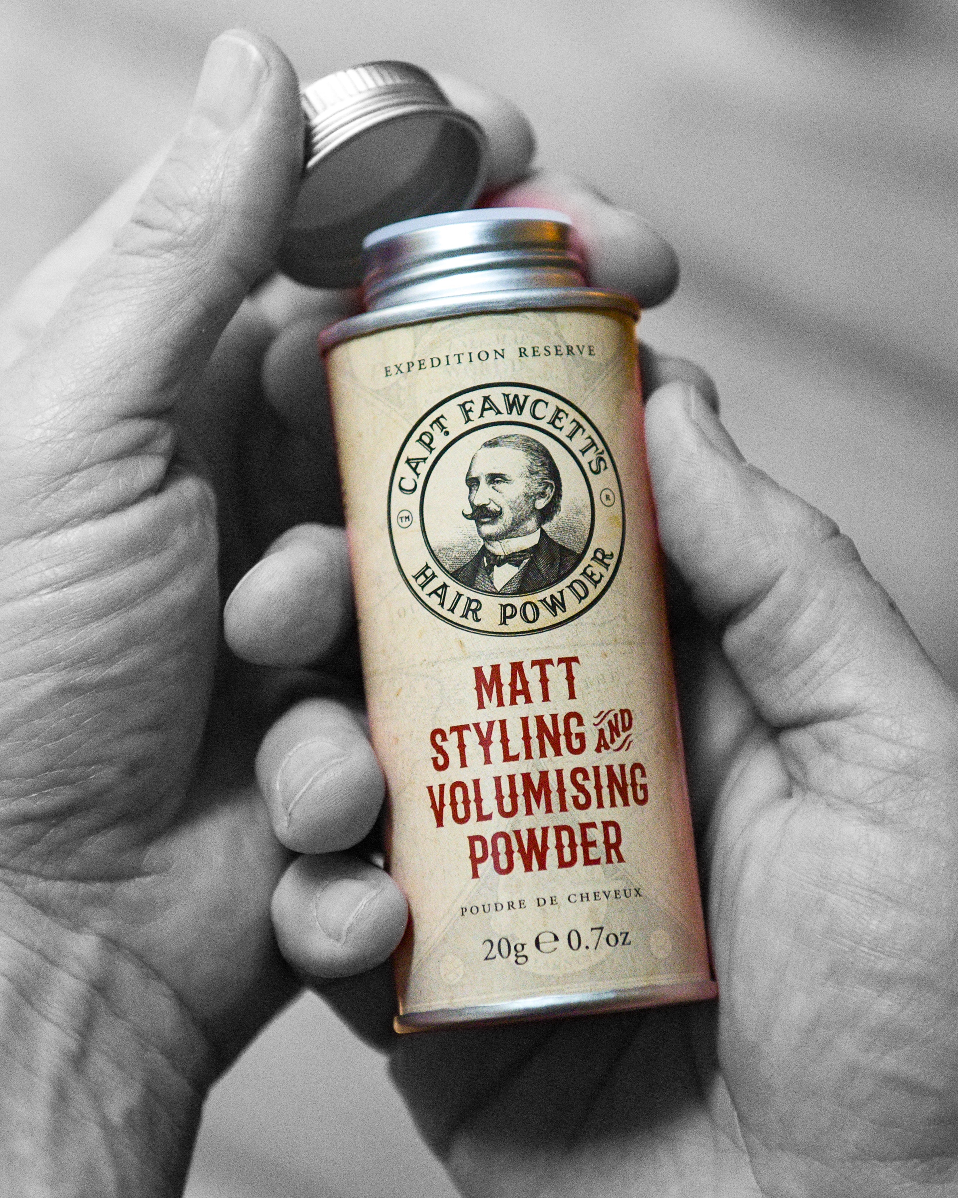 Polvo Texturizador para Cabello Expedition Reserve Captain Fawcett – textura