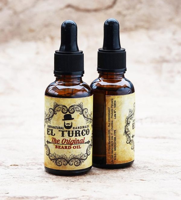 Aceite para Barba The Original 30ml – Afrodisíaco – vista cercana