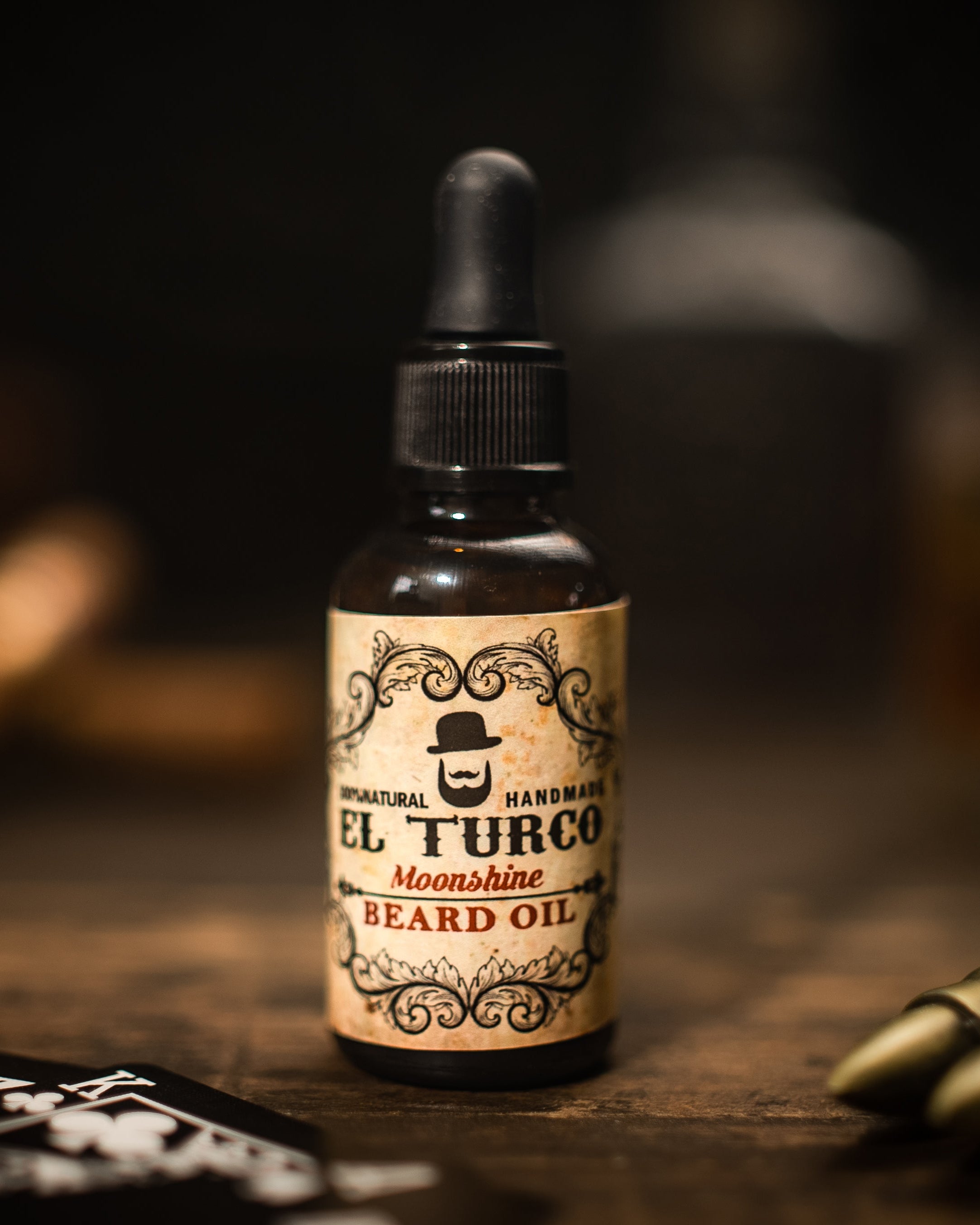 Aceite para Barba Moonshine 30ml – Aroma Dulce – vista