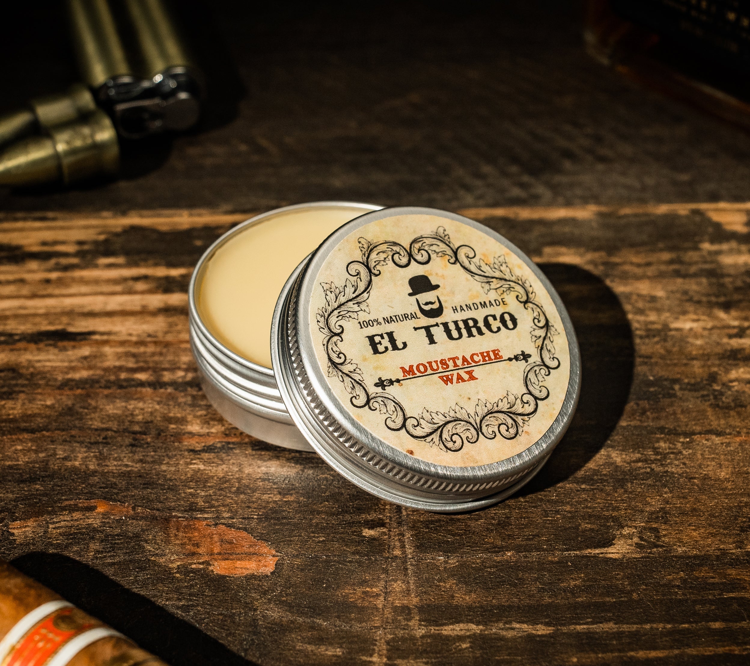 Cera para Bigote 15g – Fijación y Volumen – vista