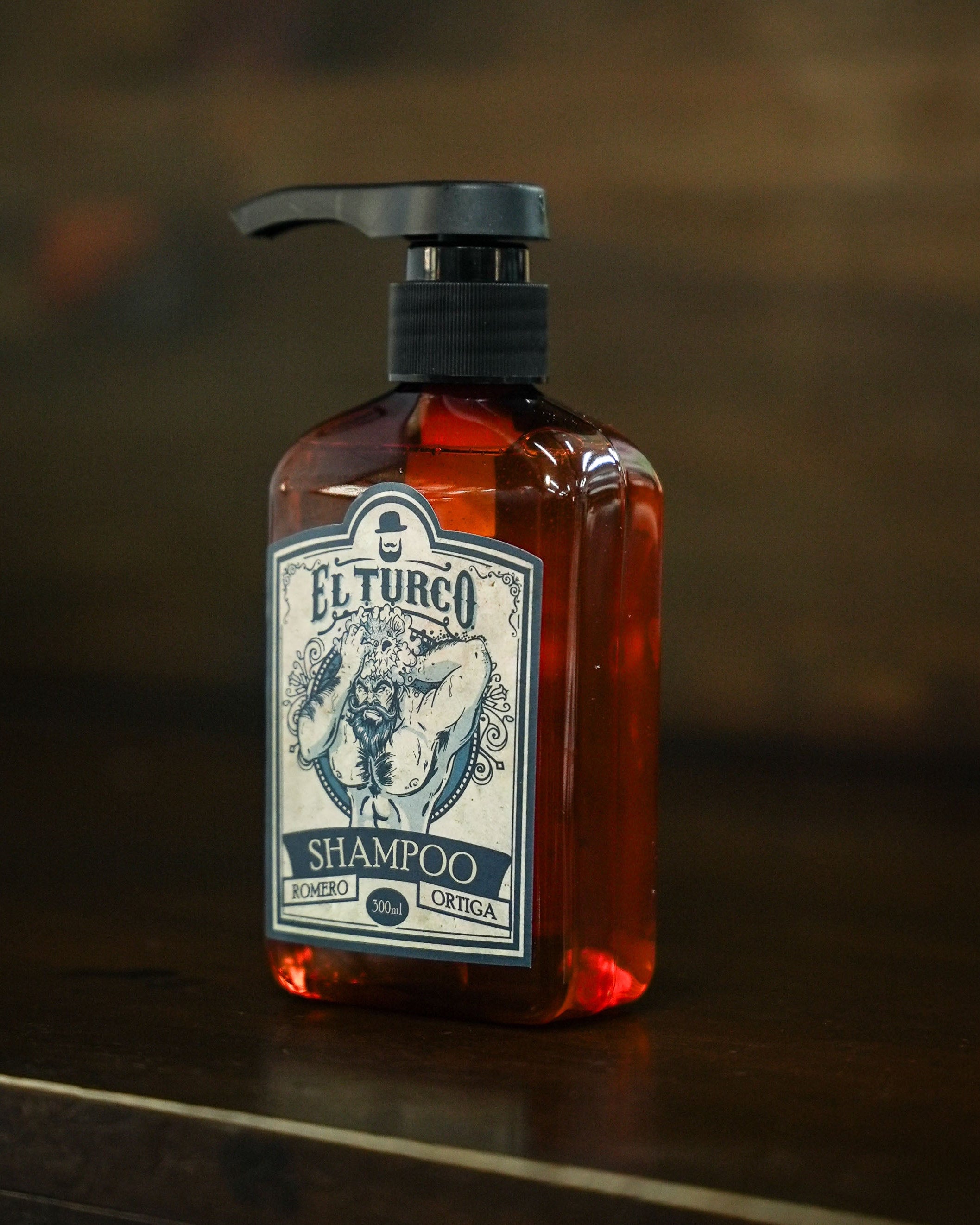 Shampoo de Romero y Ortiga 300ml – Anti Caída – vista