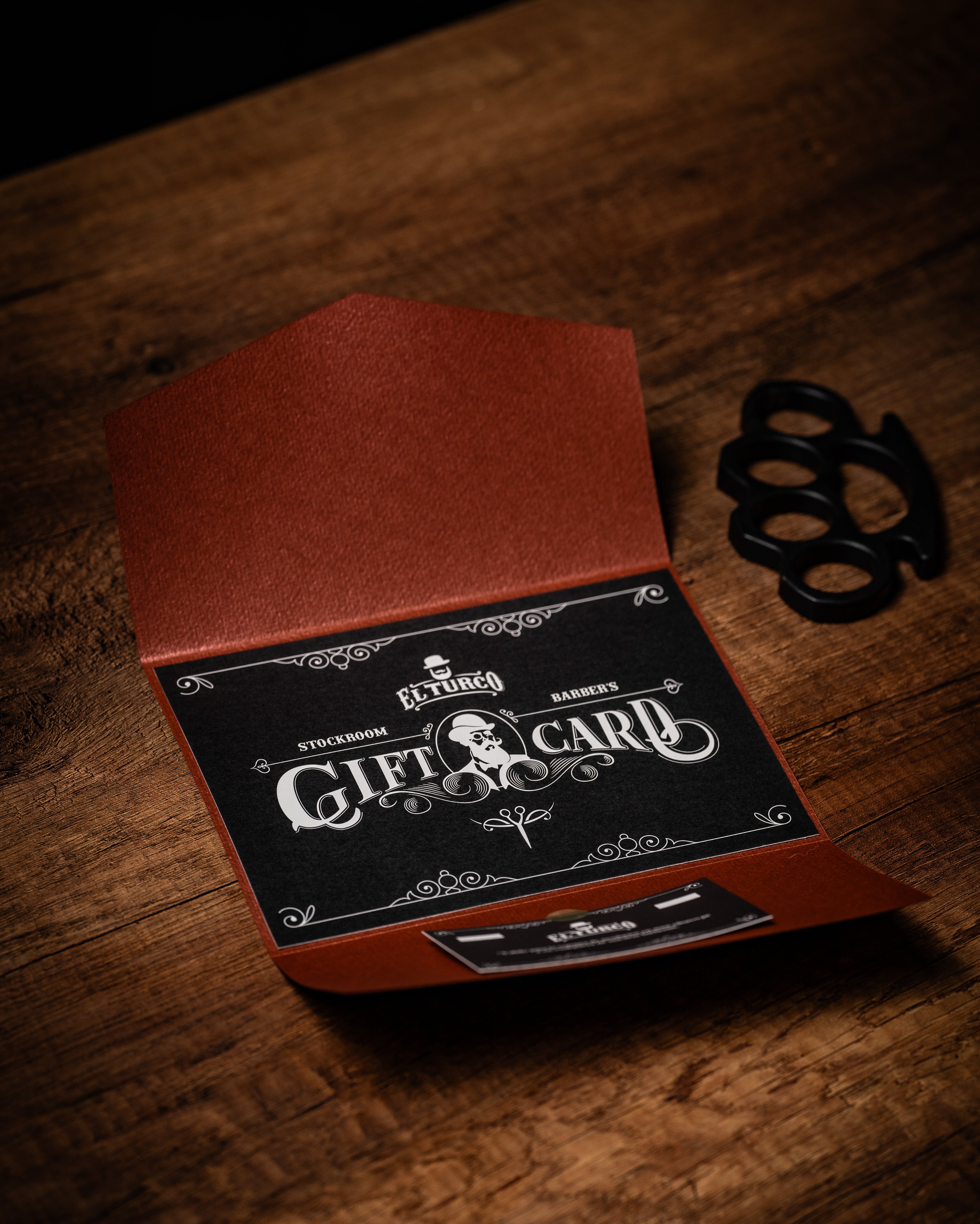 Gift Card El Turco – Regalo de Barbería y Productos – vista