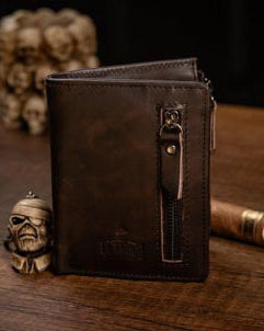 Billetera Cuero Genuino Retro50 Vintage – vista