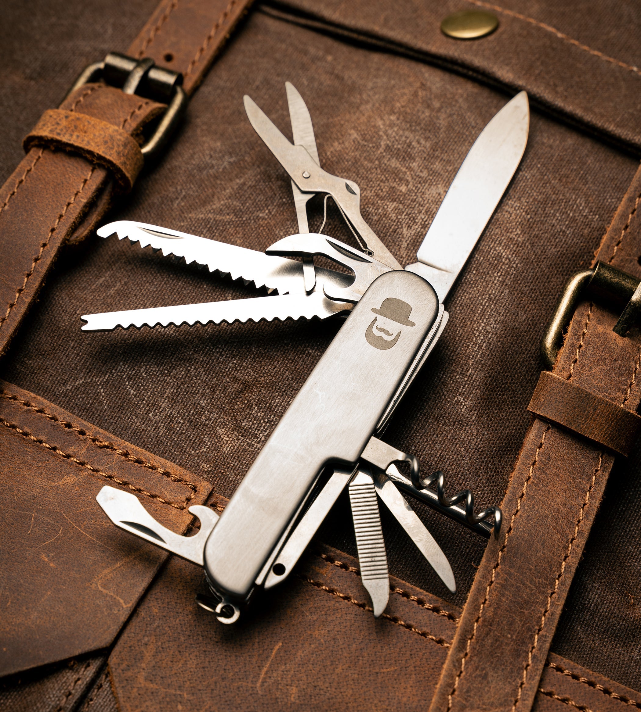Navaja Multiusos El Turco Silver 11 en 1 Plegable – vista
