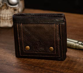 Billetera Cuero Genuino R1970 Estilo Retro – vista