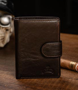 Billetera de Cuero Genuino Classic Horse – vista