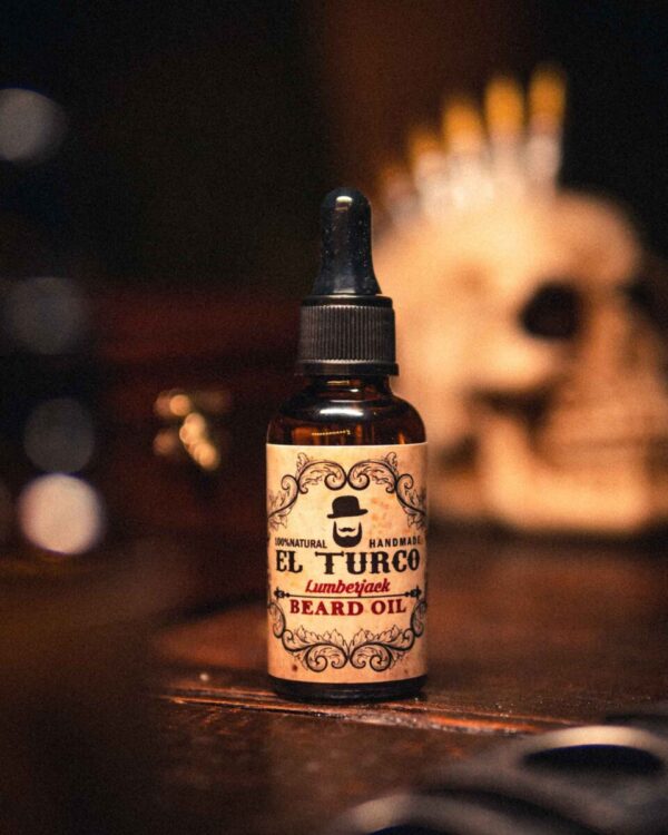 Aceite para Barba Lumberjack 30ml – Cedro y Eucalipto – vista